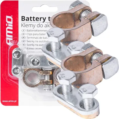 Immagine prodotto di Morsetti per batteria 2 pz. AMIO-01392