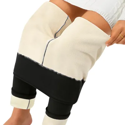 Produktbild von Warme Fleece-Leggings für Damen für den Winter