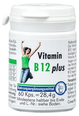 Produktbild von Vitamin B 12 plus, 60 St KAP
