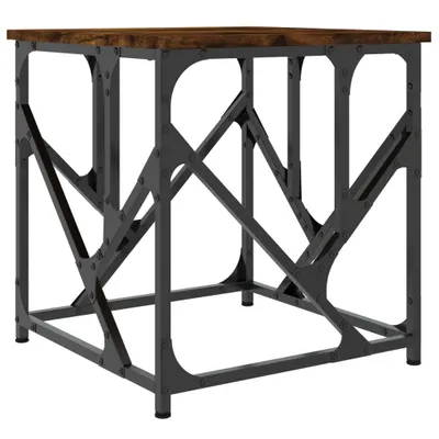 Produktbild von （Robust Möbel）Satztische/Couchtisch elegantes Design - Wohnzimmertisch - Räuchereiche 45x45x47,5cm Holzwerkstoff - Couchtische DEMöbel214786