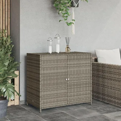 Obrázok produktu pre Vonkajší úložný box 83x45x76 cm - Odolná záhradná skrinka so stabilnými dvierkami