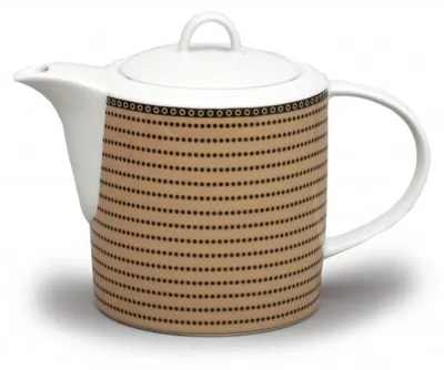 Produktbild von Thun 1794 Tee-/Kaffeekanne, 1,3 l, Ella, Saatperlen, Porzellan Thun