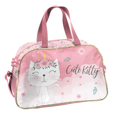 Zdjęcie produktu dla Torba Sportowa Kotek Kitty Cat Pp26Ck Dla Dziewczynki Paso