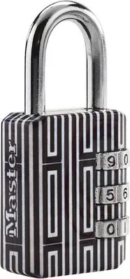 Image de Chaîne à 3 chiffres, décorative, 30 mm, sous blister - Master Lock