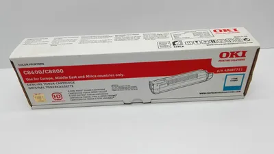 Produktbild von OKI 43487711, 6000 Seiten, Cyan, 1 Stück(e)