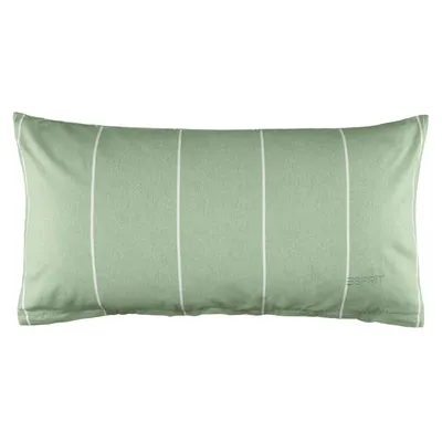 Image de ESPRIT Renforcé Housses de coussin et draps de lit HARPLINES Vert 40 x 80 cm 2pcs