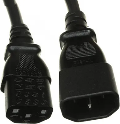 Productafbeelding van Kastkabel voor stroomvoorziening, 250VAC, 16A, C14-C13