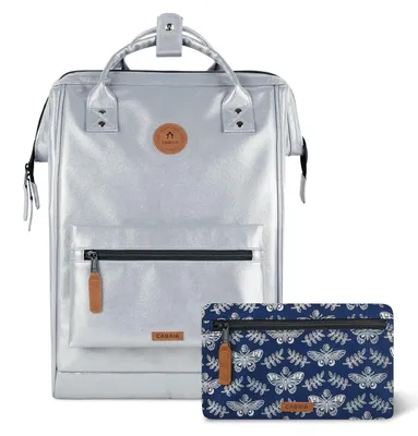 Immagine prodotto di CABAIA zaino per il tempo libero zaino con scomparto per laptop Adventurer Iridescent Backpack 23L Fiji argentato
