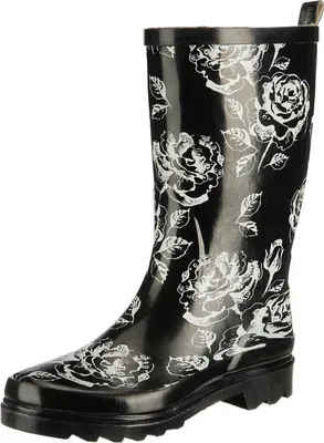 Produktbild von Beck Gummistiefel Black Roses Damen 31323836353933 Schwarz 37 EU