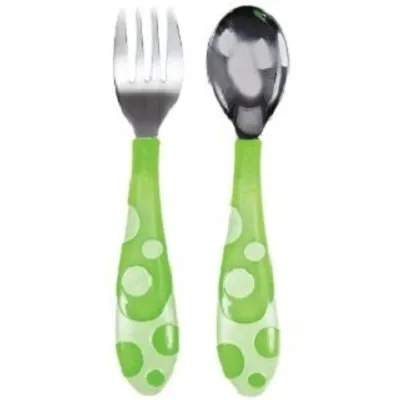 Produktbild von Munchkin 011404 1*SPOON 1*FORK Baby-Besteck-Set