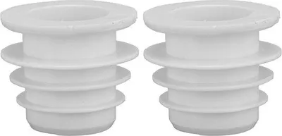 Zdjęcie produktu dla Adapter stożkowy do skimmera basenowego, króciec zaworu, silikonowy stożek do węża, kompatybilny z modelami Zodiac W70263, W63900, K121110 – łatwy montaż – 2 sztuki