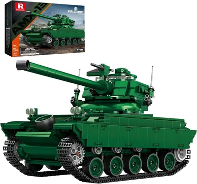 Produktbild von Reobrix 77033 AMX 13 Panzer Klemmbaustein Set 1037 Teile