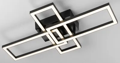 Produktbild von casa NOVA Deckenleuchte JANKO BHT 63.50x9x34.30 cm schwarz