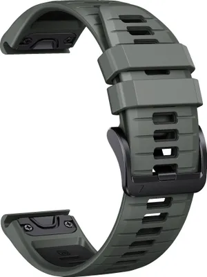 Image de INF Bracelet à dégagement rapide élégant pour Fenix 7PRO Noir + Vert