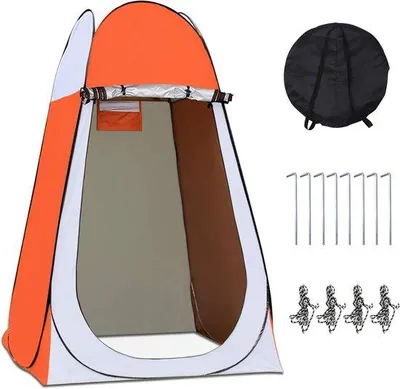 Produktbild von Famanu Campingduschtent tragbare Umkleidetent - 120 x 120 x 180 cm