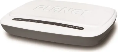 Immagine prodotto di Switch Planet GSD-504 10/100/1000 (5x1000Base-T), EuP, 802.3az, plastica, senza ventola