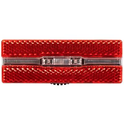 Produktbild von M-Wave 466926_250300 LED Fahrrad Rücklicht Gepäckträger Batterie 50/80mm 2 LED