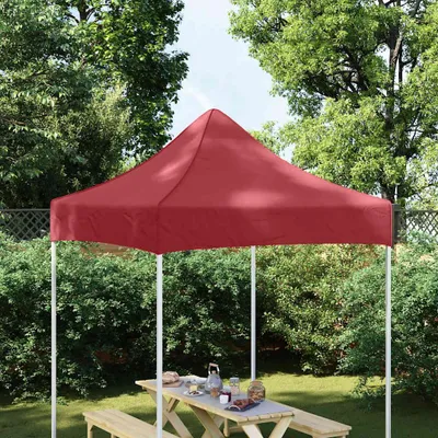 Obrázok produktu pre vidaXL Strecha párty stanu 2x2 m Burgundská červená 270 g/m²