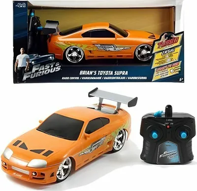 Zdjęcie produktu dla Jada Toys Jada RC F&F Brians Toyota 1:24, Samochód wyścigowy on-road, 1:24, 8 lat(a), 285 g