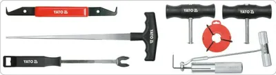 Produktbild von Yato YT-0845 Windschutzscheiben Demontage Set Ausbausatz Autoscheibe Autoglas