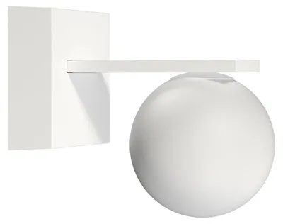 Zdjęcie produktu dla Sphere Wall – kinkiet zewnętrzny LED 9W 360° 3000K biały mat CRI>90 – Beneito & Faure