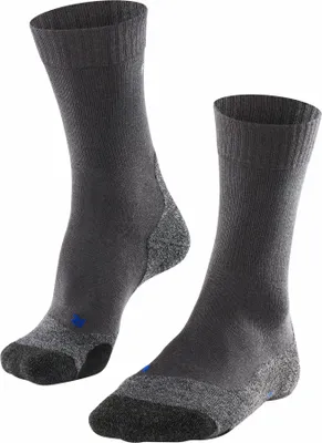 Image de FALKE - chaussettes de randonnée tk 2 cool femmes - Chaussettes d'extérieur femmes - Gris-foncé-Multicol