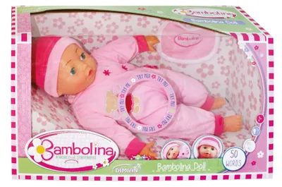 Produktbild von Bambolina-Puppe 40 cm spricht 50 niederlndische Stze