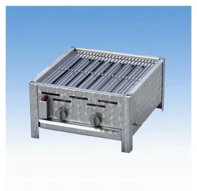 Produktbild von Gasgrill/Gastrobräter 2-flammig mit Grillrost