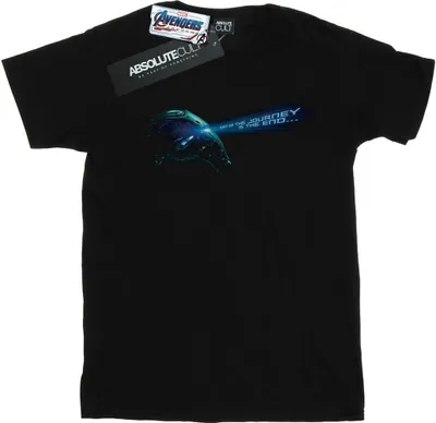 Immagine prodotto di Marvel - Maglietta da uomo "Avengers Endgame Part Of The Journey Is The End" BI9213 (XXL) (Nero)