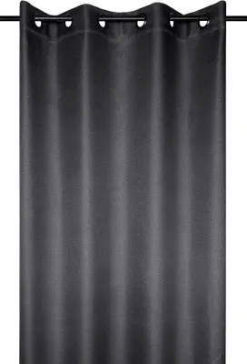 Obrázok produktu pre STOF | Záclony - COPENHAGUE - 140x260 cm - antracitová - polopriehľadná - elegantný dizajn