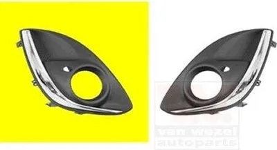 Image de VAN Wezel | Grille d'aération, pare-chocs ** Equipart ** (3752594) adaptable sur Opel