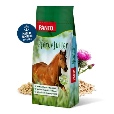 Produktbild von PANTO Zucht- und Fohlenmüsli 20kg - Pferdemüsli mit Wisan-Lein