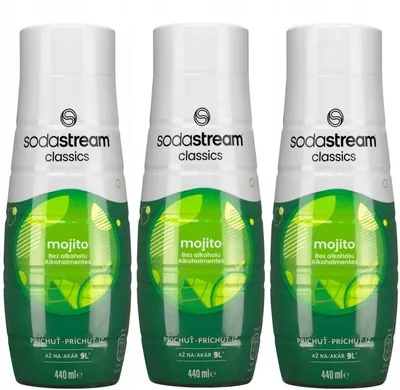 Produktbild von Sodastream Sirup Mojito Geschmack 440ml Konzentrat alkoholfrei Erfrischung