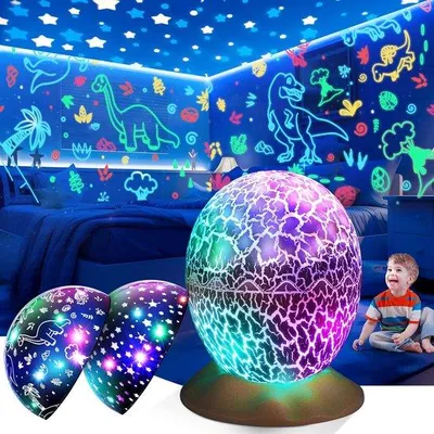 Productafbeelding van Sterrenhemel Projector Lamp voor Kinderen, Dinosaurus Thema