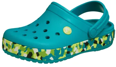 Produktbild von Crocs Crocband Clog, Turbo Teal/Multi, 36 EU, Turbo Teal Multi, 32/33 EU