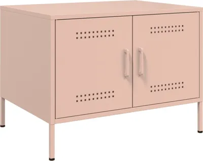 Produktbild von Couchtisch Rosa 68x50x50,5 cm Stahl