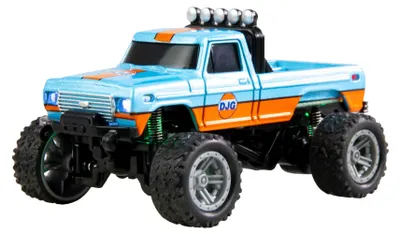 Produktbild von Amewi RC Monstertruck DieCast 1:64 RTR blau/orange       /6+