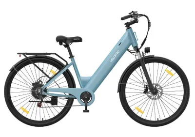 Produktbild von E-Bike,27.5 Zoll 13AH Elektrofahrrad, E-Cityrad 250W HeckMotor,bis zu 100km, LCD-Display,E-CityBike Für Damen und Herren Weiss