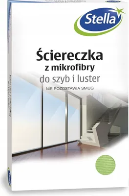 Produktbild von Premium Mikrofaser-Reinigungstuch für streifenfreie Fenster & Spiegel, 1 Stück