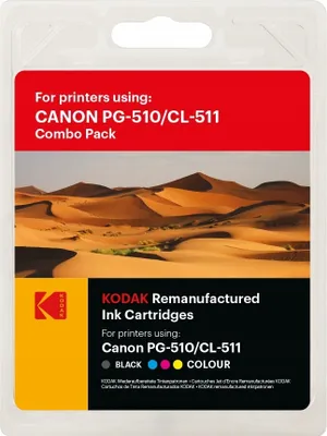 Produktbild von Kodak 185C051023 kompatibel für Canon MP230 2970B010 PG-510, CL-511