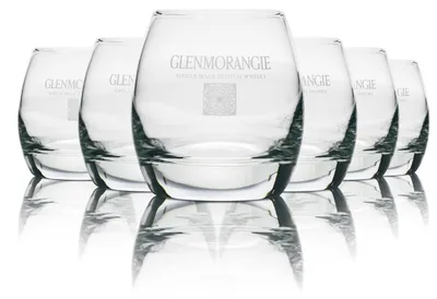 Produktbild von 6x Glenmorangie Glas 0,3l Whisky Tumbler Single Malt Tasting Gläser Quinta Ruba