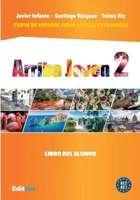 Zdjęcie produktu dla Arriba Joven 2 podręcznik do nauki hiszpańskiego A1.2-A2.1