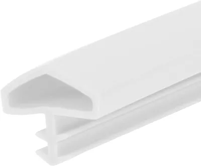Obrázok produktu pre Tesnenie dverí 10 m, 12 mm x 6,5 mm, TPE guma, biela, pre dvere