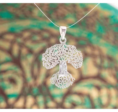 Immagine prodotto di Ciondolo a forma di albero della vita.