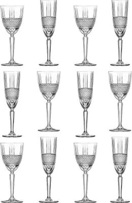 Produktbild von RCR Crystal 12-teiliges Brillante-Stielglas-Set
