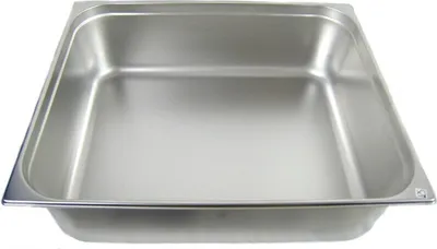 Produktbild von GN 2/1 Gastronormbehälter GN-Behälter Edelstahl 57,7 Liter tief 200mm Gastronorm