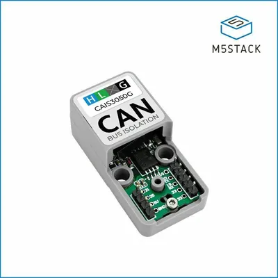 Produktbild von M5Stack ATOMIC CAN Base, CA-IS3050G, 1Mbps, DC-DC Isolation, Kompatibel mit ATOM Serie