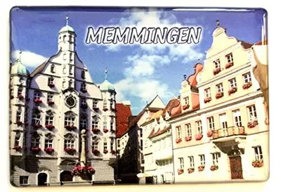 Productafbeelding van Koelkastmagneet - Motief: Memmingen, Duitsland - Souvenir - 251105