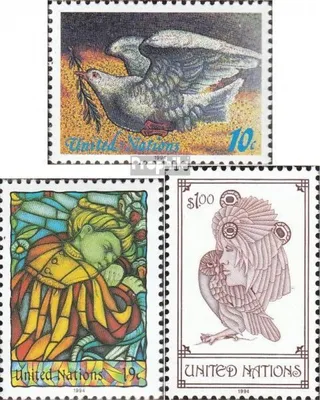 Produktbild von Briefmarken UNO - New York 1994 Mi 668-670 (kompl.Ausg.) postfrisch Freimarken