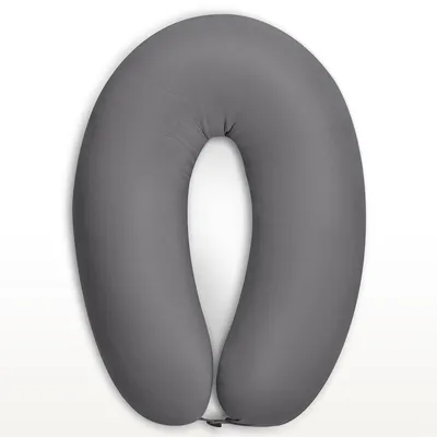 Produktbild von Stillkissenbezug 190x30 cm XXLJersey grau